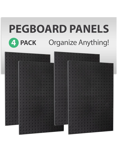 Organizador de Pared WallPeg - 4 Tableros 60.96x40.64 cm Organizador de Pared WallPeg - 4 Tableros 60.96x40.64 cm