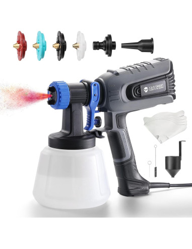 Pistola de Pulverización de Pintura SainSmart 700W 1200ml