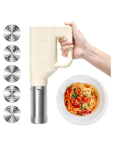 Máquina de Pasta Eléctrica ByrenMassty 5-en-1 Inalámbrica