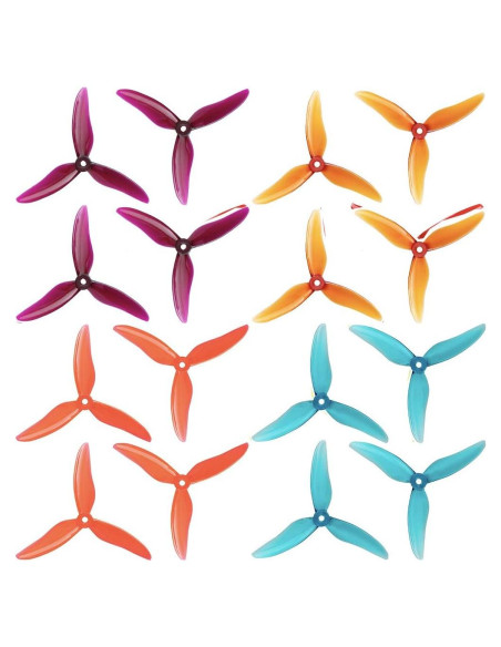 Hélices de 5" Gemfan 51499 para Drones FPV - 16 Piezas Hélices de 5" Gemfan 51499 para Drones FPV - 16 Piezas