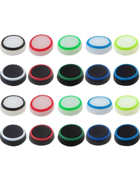 20 Tapas de Silicona para Joystick USonline911 PS4 PS5 Xbox 20 Tapas de Silicona para Joystick USonline911 PS4 PS5 Xbox