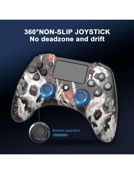 Controlador Inalámbrico ZFY para PS4 con Vibración Dual Controlador Inalámbrico ZFY para PS4 con Vibración Dual