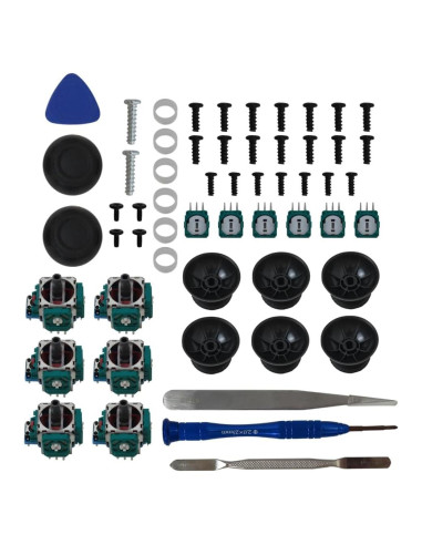 6 Joysticks Analógicos 3D Reemplazo PS5 Bedaily con Kit