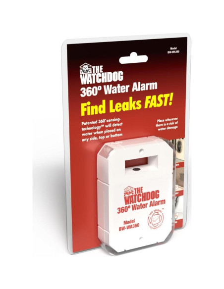 Alarma de Agua Basement Watchdog BW-WA360 110 dB Compacta Alarma de Agua Basement Watchdog BW-WA360 110 dB Compacta