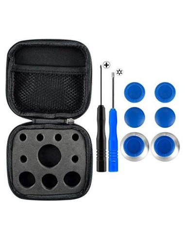 eXtremeRate Joysticks Magnéticos Azul para Xbox y PS4