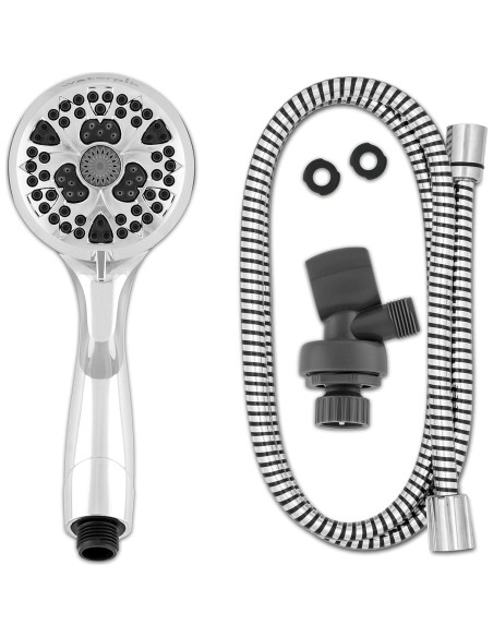 Cabezal de Ducha Waterpik NSE-753E Ajustable 7 Modos Cromado Cabezal de Ducha Waterpik NSE-753E Ajustable 7 Modos Cromado