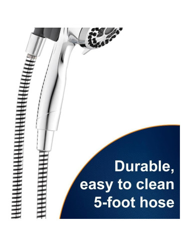 Cabezal de Ducha Waterpik NSE-753E Ajustable 7 Modos Cromado