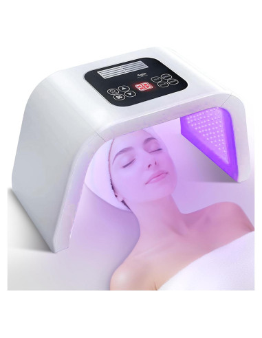 Máscara Facial LED Fxtiaa JY-A025 7 en 1 Cuidado de Piel