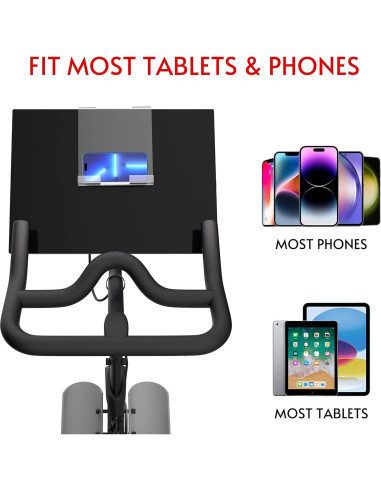 Soporte Giratorio Crostice para Bicicleta Peloton y Tableta