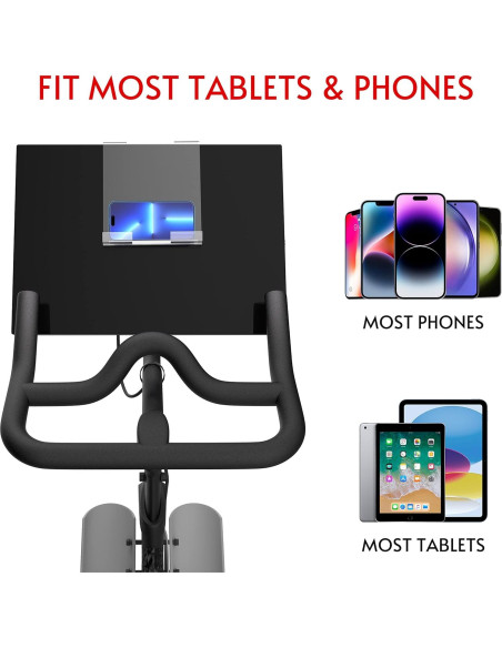 Soporte Giratorio Crostice para Bicicleta Peloton y Tableta Soporte Giratorio Crostice para Bicicleta Peloton y Tableta