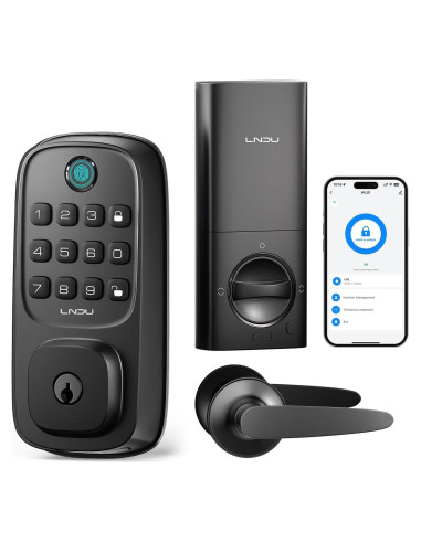 Cerradura Inteligente Biométrica LNDU WL01 Wi-Fi con Manija