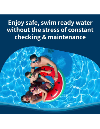 Monitor de Agua Inteligente Crystal para Piscinas de Agua Salada