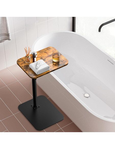 Mesa Lateral Ajustable HzTinT con Base de Metal y Diseño C Mesa Lateral Ajustable HzTinT con Base de Metal y Diseño C
