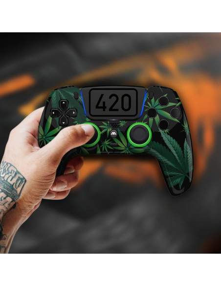 Controlador Inalámbrico ModdedZone 420 Negro PS5 Personalizado Controlador Inalámbrico ModdedZone 420 Negro PS5 Personalizado