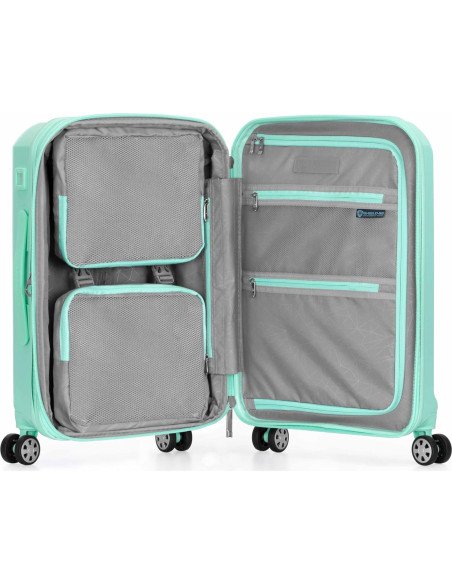 Maleta Expandible de Mano Traveler's Choice 22" Verde Menta Maleta Expandible de Mano Traveler's Choice 22" Verde Menta