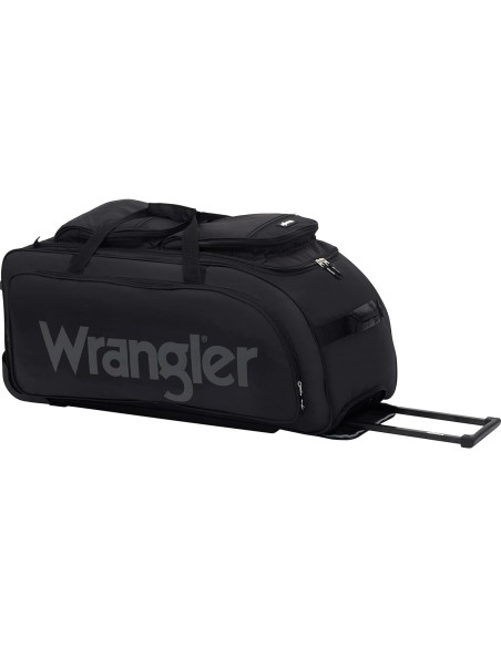 Bolsa de viaje Wrangler Wesley Rolling Duffel 76.2 cm Bolsa de viaje Wrangler Wesley Rolling Duffel 76.2 cm