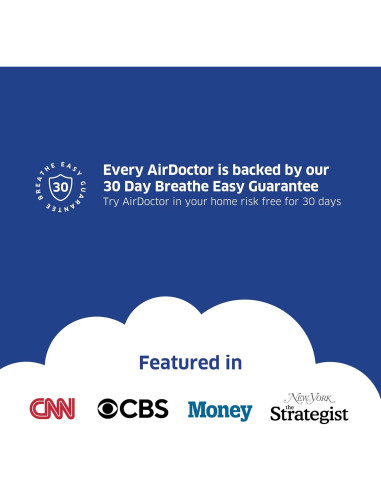 Purificador de Aire AirDoctor 3500i Smart 58.6 m 3 Etapas