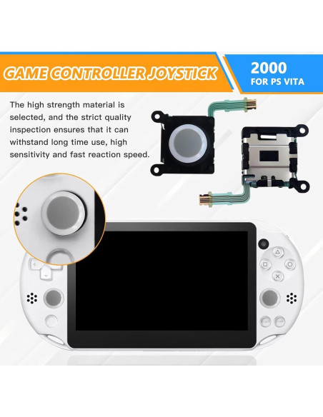 Joystick Analógico Reemplazo Blanco para PS Vita 2000 Joystick Analógico Reemplazo Blanco para PS Vita 2000