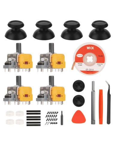 Paquete de 4 Joysticks de Efecto Hall Benseager PS5