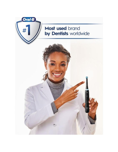Cepillo de Dientes Eléctrico Oral-B iO5 Negro con 5 Modos