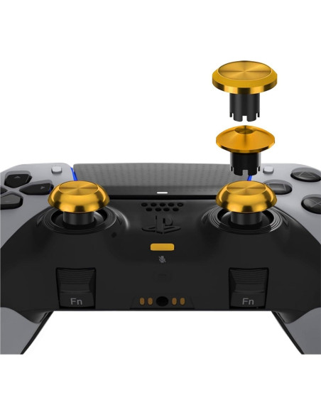 Palancas de metal para PS5 Edge - 6 en 1, Oro Palancas de metal para PS5 Edge - 6 en 1, Oro