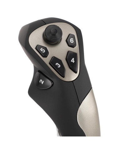 Joystick de Vuelo ASHATA para PC con Vibración y Acelerador