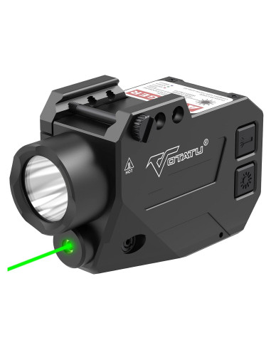 Luz Láser VOTATU H2L, 1000 Lúmenes, Recargable, Verde