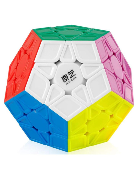 Cubo Megaminx Coogam Qiyi 3x3 Dodecaedro 190g Ajustable Cubo Megaminx Coogam Qiyi 3x3 Dodecaedro 190g Ajustable