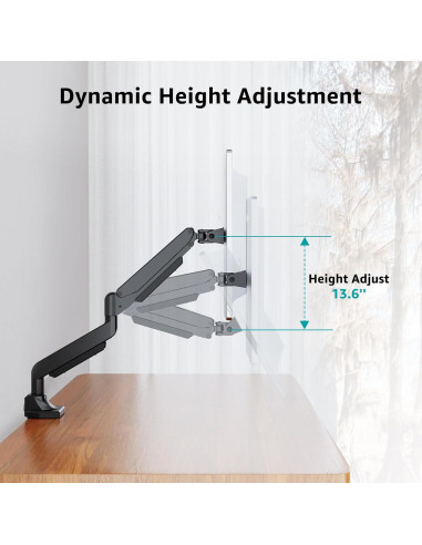 Soporte de Monitor MOUNT PRO para Pantallas 22-43" Negro