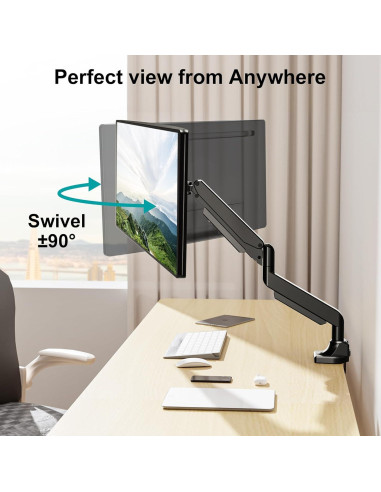 Soporte de Monitor MOUNT PRO para Pantallas 22-43" Negro