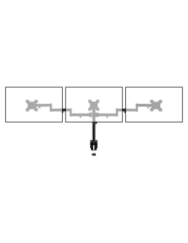 Soporte de Escritorio para Triple Monitor Suptek MD6463 Ajustable