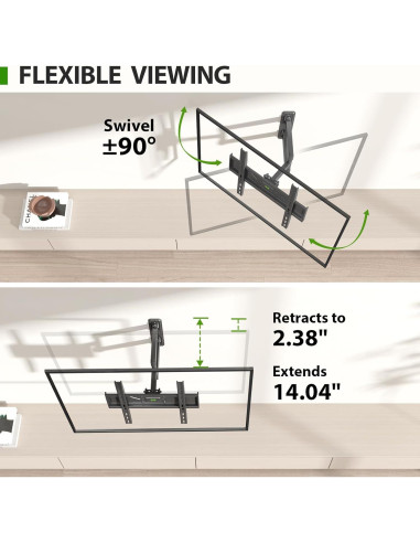 Soporte de Pared para TV USX MOUNT 26-60" Movimiento Completo