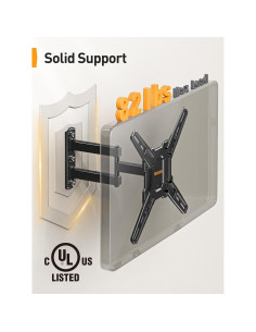 Soporte de Pared para TV Perlegear PGMF3 26-60" hasta 37.2 kg 2