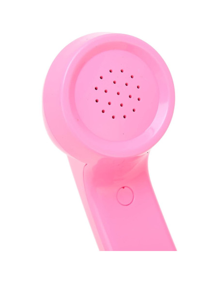 Auricular Retro TUORE Rosa 3.5mm con Control de Volumen Auricular Retro TUORE Rosa 3.5mm con Control de Volumen