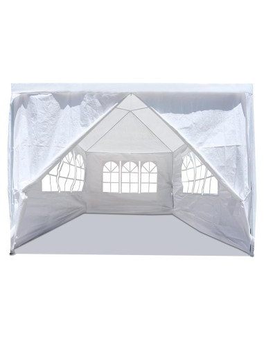 Carpa de 3x3m ZeHuoGe para Eventos al Aire Libre Blanca