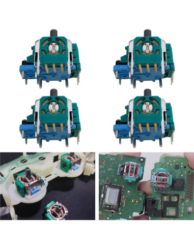 4 Piezas Joystick Analógico 3D Bedaily para PS5