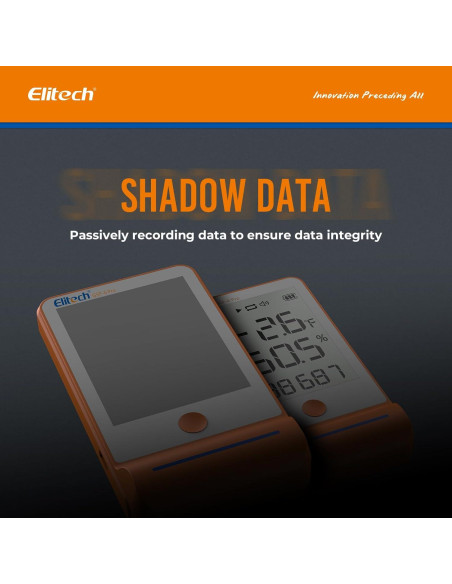 Registrador de Datos Elitech GSP-6Pro Termómetro Higrómetro Bluetooth Registrador de Datos Elitech GSP-6Pro Termómetro Higrómetro Bluetooth