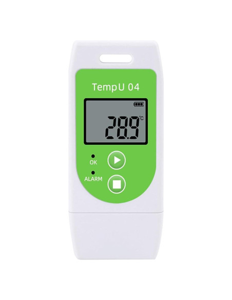 Registrador de Datos de Temperatura Tzone TempU04 USB Reutilizable Registrador de Datos de Temperatura Tzone TempU04 USB Reutilizable
