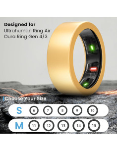 Funda Elástica para Anillo UltraHuman Ring AIR/Oura Gen 4/3 - 3 Pack 2