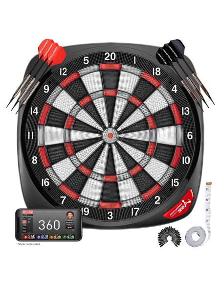Tablero de Dardos Electrónico Accudart SDB 39.37 cm con Juego en Línea Tablero de Dardos Electrónico Accudart SDB 39.37 cm con Juego en Línea