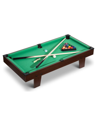 Mesa de Billar Mini REAHOISY 91.44 cm Portátil Completa