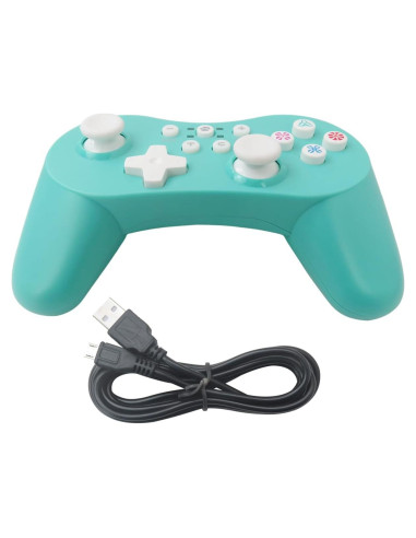 Controlador Pro Inalámbrico Suifaqi para Nintendo Switch Verde