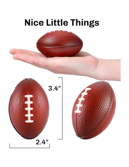 10 Pelotas de Espuma Mini CIGOCIVI para Agua y Fútbol 5.5 cm 10 Pelotas de Espuma Mini CIGOCIVI para Agua y Fútbol 5.5 cm