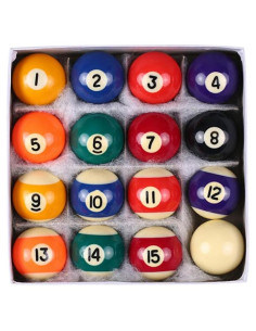 Juego de Bolas de Billar Mini MGBISYI 16 Piezas 25mm