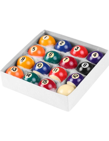 Juego de Bolas de Billar Mini MGBISYI 16 Piezas 25mm