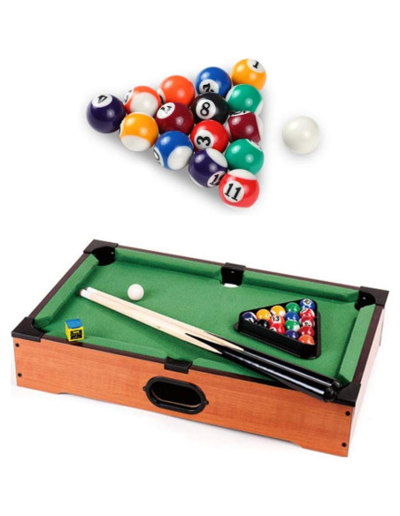 Juego de Bolas de Billar Mini MGBISYI 16 Piezas 25mm Juego de Bolas de Billar Mini MGBISYI 16 Piezas 25mm