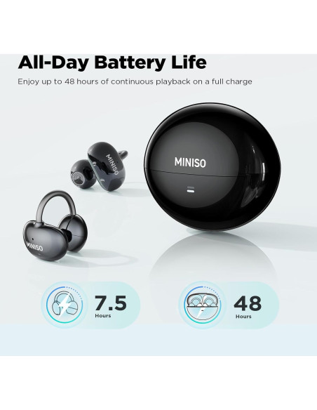 Auriculares Traductores MINISO MS192 Bluetooth 135 Idiomas Auriculares Traductores MINISO MS192 Bluetooth 135 Idiomas