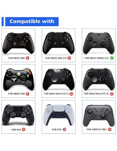 Botones Metálicos eXtremeRate para Controlador Xbox Series X/S