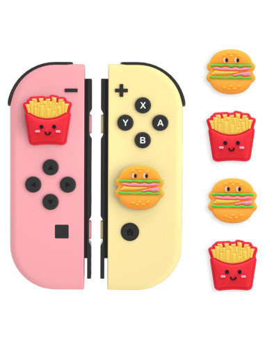 Agarres de Pulgar Silicona NANANINO para Nintendo Switch 4PCS