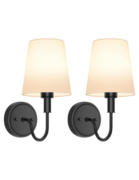 Aplique de pared recargable Odnora LED RGB con control remoto - 2 unidades Aplique de pared recargable Odnora LED RGB con control remoto - 2 unidades